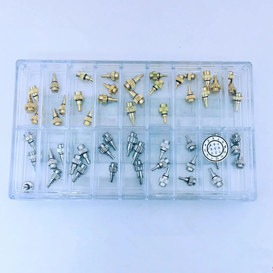 Box Replace Stainless Steel Watch Pusher Button Crown Chronograph Zpaxo Germany