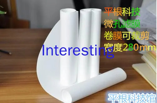 Laboratory Microporous Filter Membrane Roll Membrane Nylon Membrane MCE PTFE PES PVDF BF PP Large Sheet Filter Membrane Zpaxo Type5