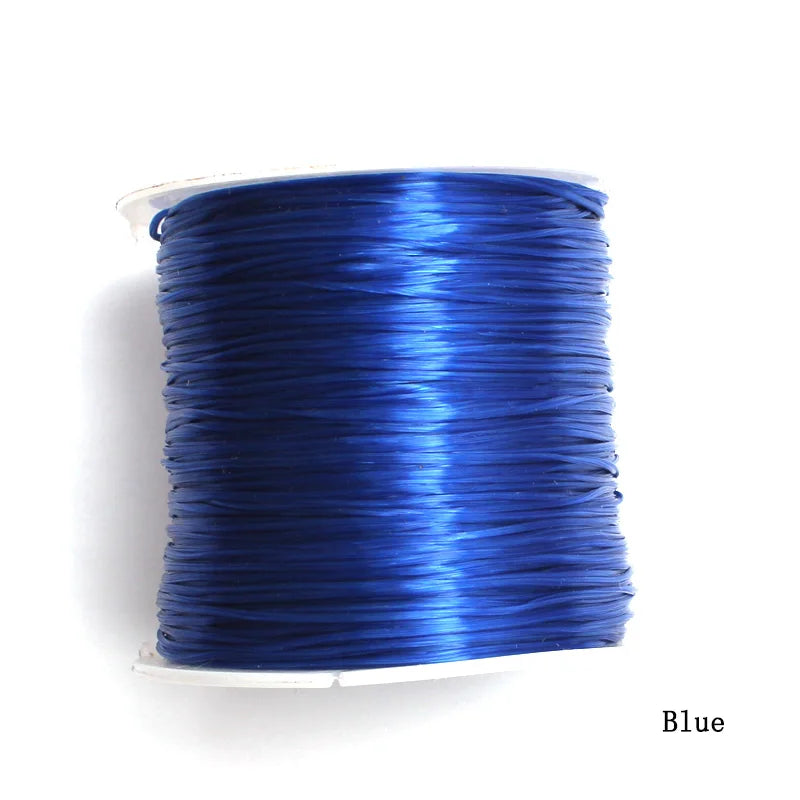 0.6mm Elastic Stretchy Cord for Jewelry Making – 60M, 10 Colors
