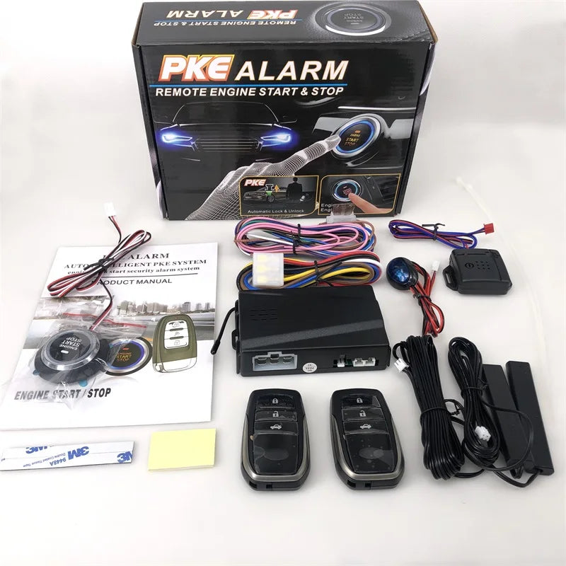 Universal Anti-theft System 12V Remote Start Control Keyless Entry Zpaxo