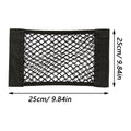 Car Back Rear Trunk Storage Net Seat Elastic String Magic Sticker Zpaxo 25 x 25cm China Mainland
