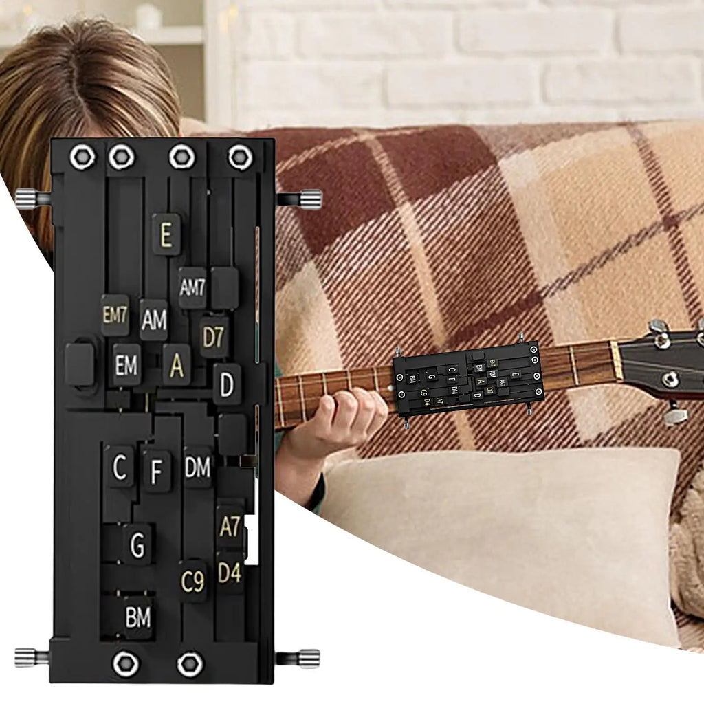 Guitar Chord Helper Assistant Tool Learning System Portable Band Zpaxo