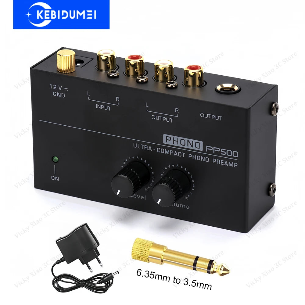 Phono Preamp Pre Amp Preamplifier Audio Amplifier Level Volume Zpaxo