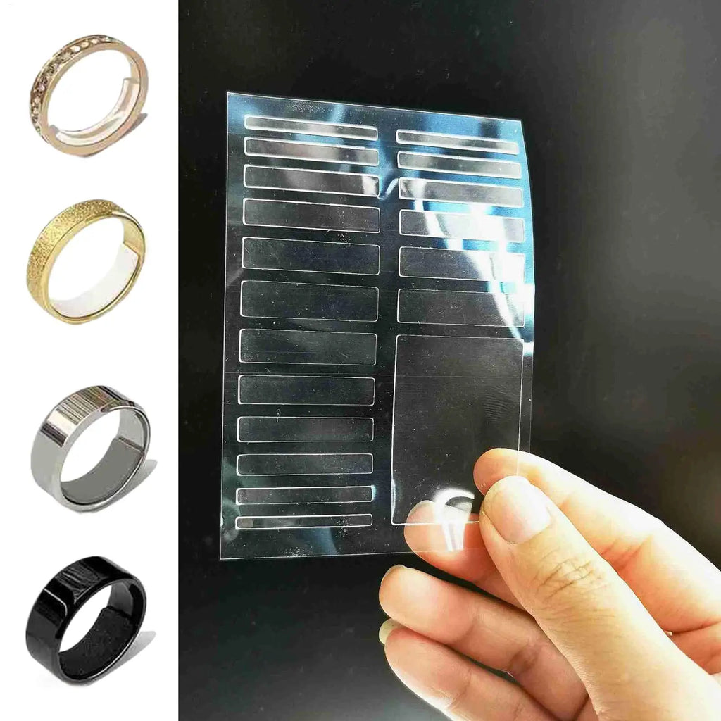 Invisible Ring Adjuster 19 Transparent Snug Tightener Comfortable Zpaxo