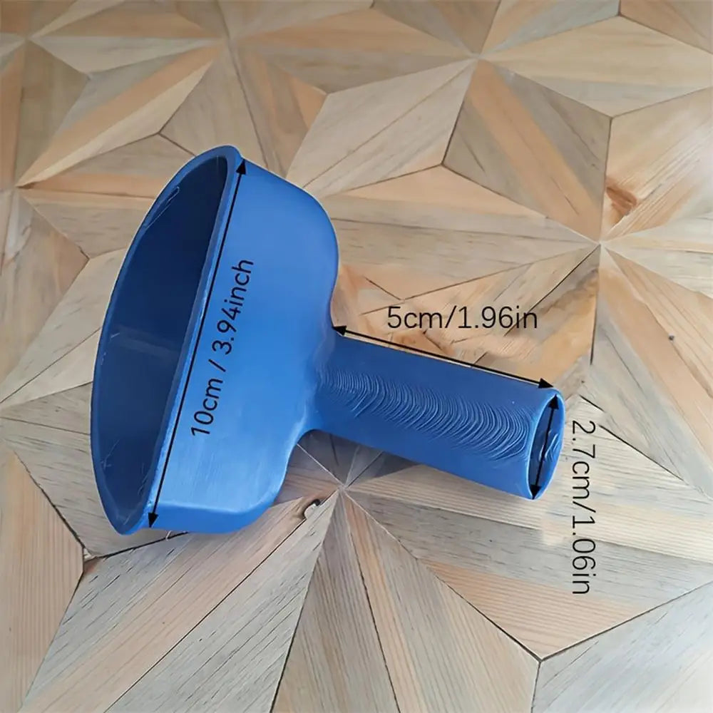 RV Water Inlet Funnel 3D Printed Portable Vehicle Accessories Trailer Zpaxo Blue