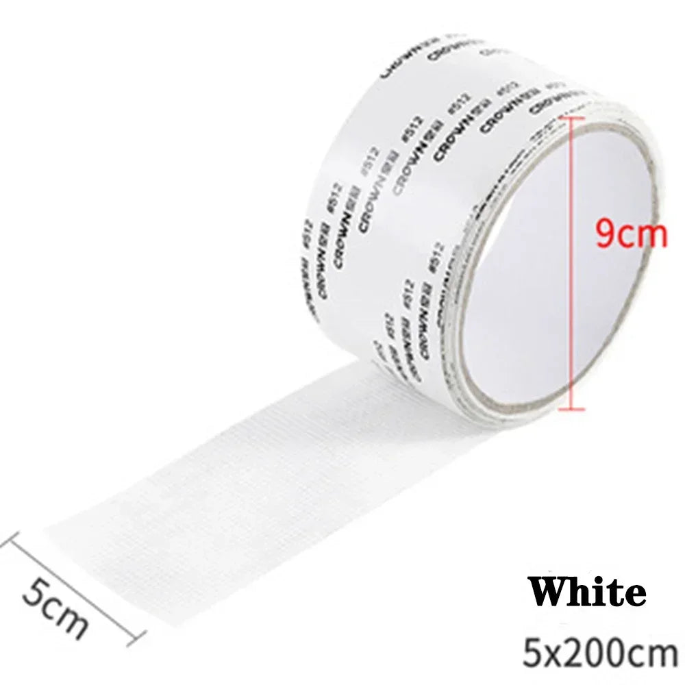 Window Screen Tape Anti-mosquito Screen Repair Subsidy Door Curtain Mosquito Net Hole Patch Repair Self-adhesive Screen Tape Zpaxo WHITE