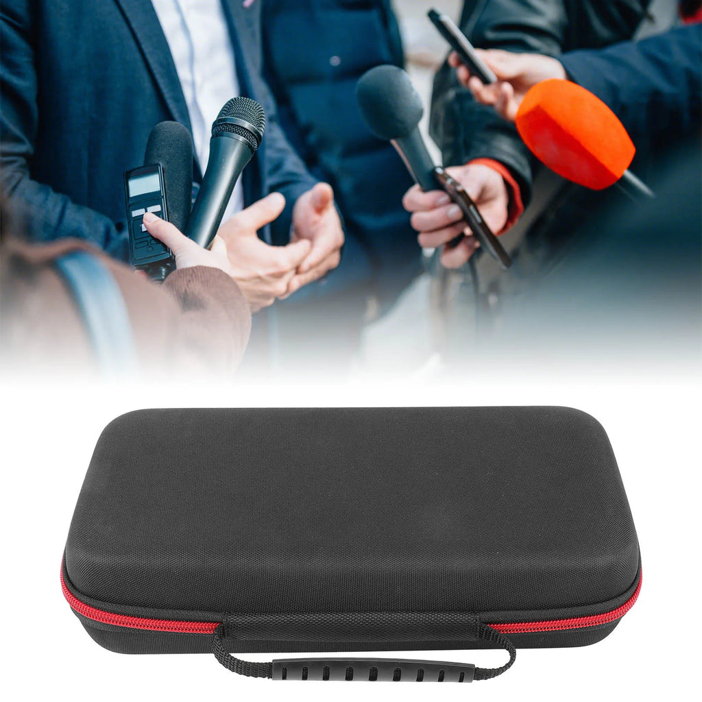 Microphone Storage Bag Box Shockproof Drop Proof EVA Wireless Case Zpaxo