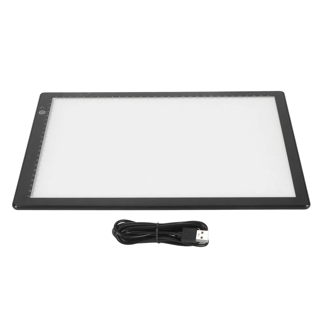 Slide Viewer 3 Brightness Levels A4 Soft LED Light Film Scanning Box Zpaxo WHITE