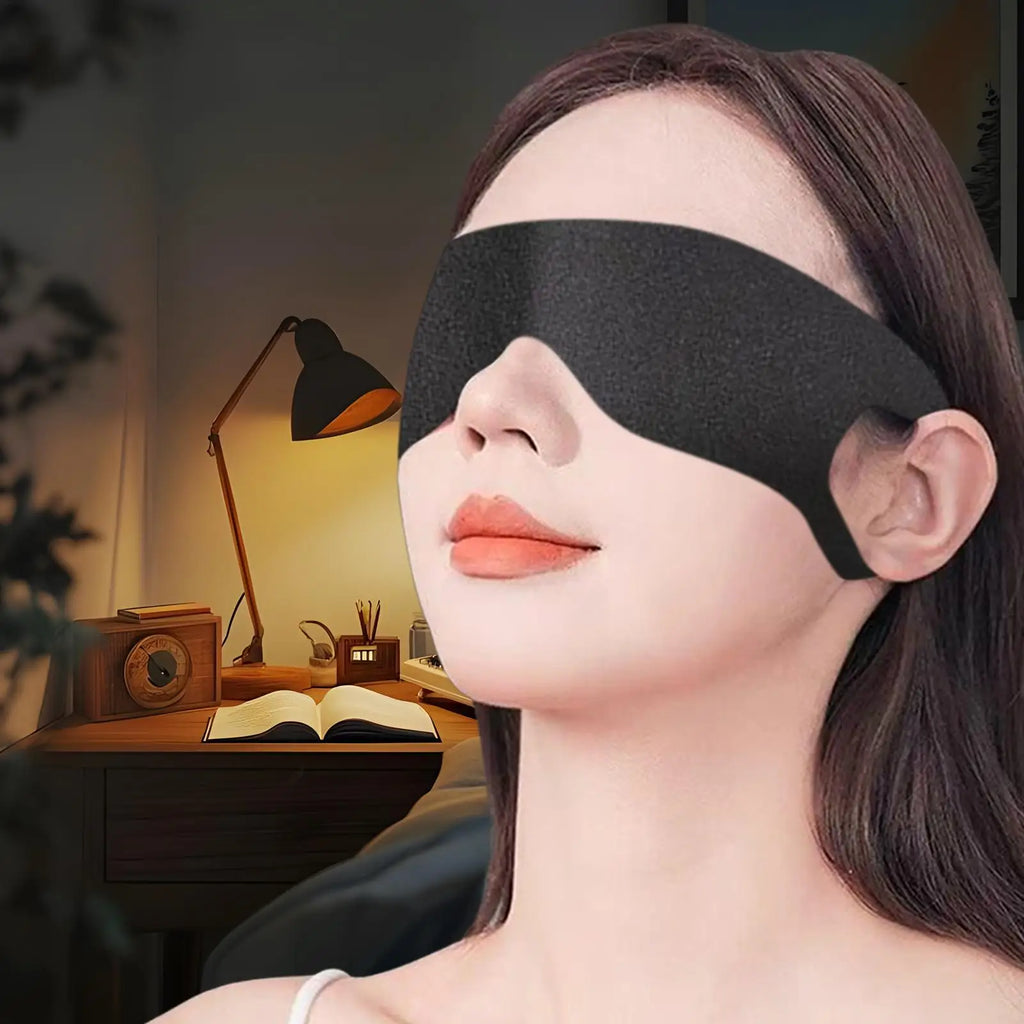 Sleeping Masque Light Blocking Cover Night Eye Elastic Strap Home Zpaxo
