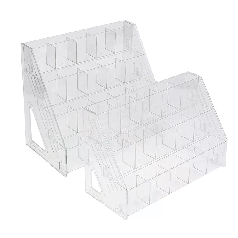 3/4/5 Layer Watercolor Pencil Storage Rack Desktop Large Capacity Partition Stationery Shop Storage Rack Marker Pen Storage Box Zpaxo