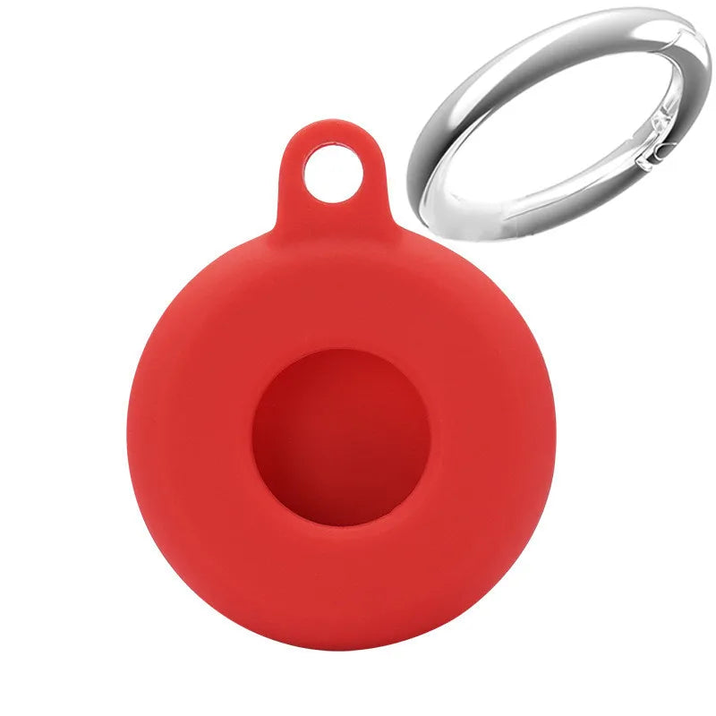Apple Airtag Holder Case Lightweight Anti-scratch Silicone Shockproof Zpaxo Red