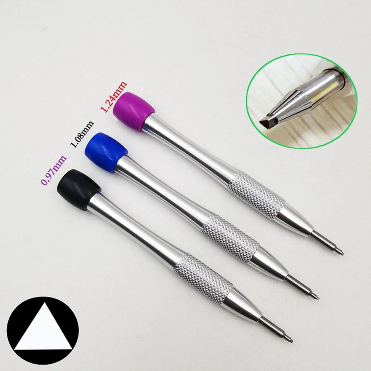 Watch Movement Screwdrivers Triangular Oscillating Weight Rotor Zpaxo Germany