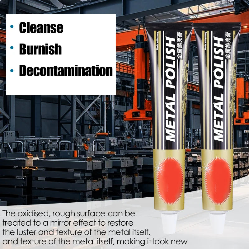 Multi Functional Metal Polishing Paste Stainless Steel Rust Removal Zpaxo