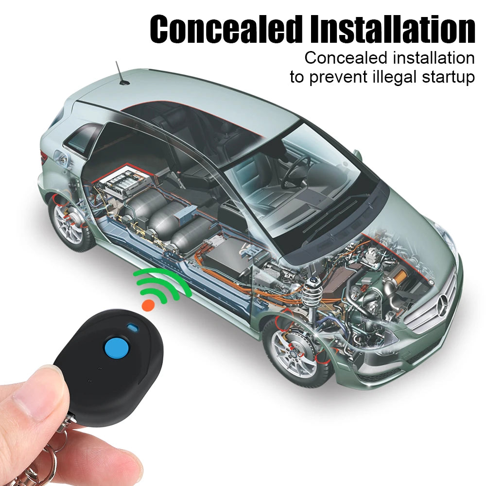 Keyless Access System Auto Unlock Immobilizer Device 12V Zpaxo