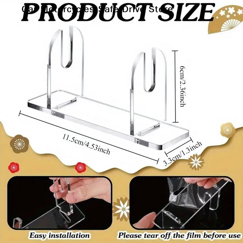 CM1 Acrylic Foldable Fan Stand Display Stands Holder Space-saving Zpaxo