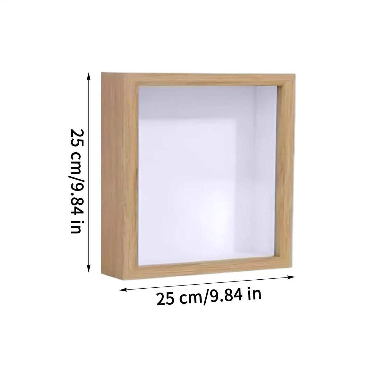 Shadow Box Display Case Picture Frame Memory Museum Silhouette Zpaxo
