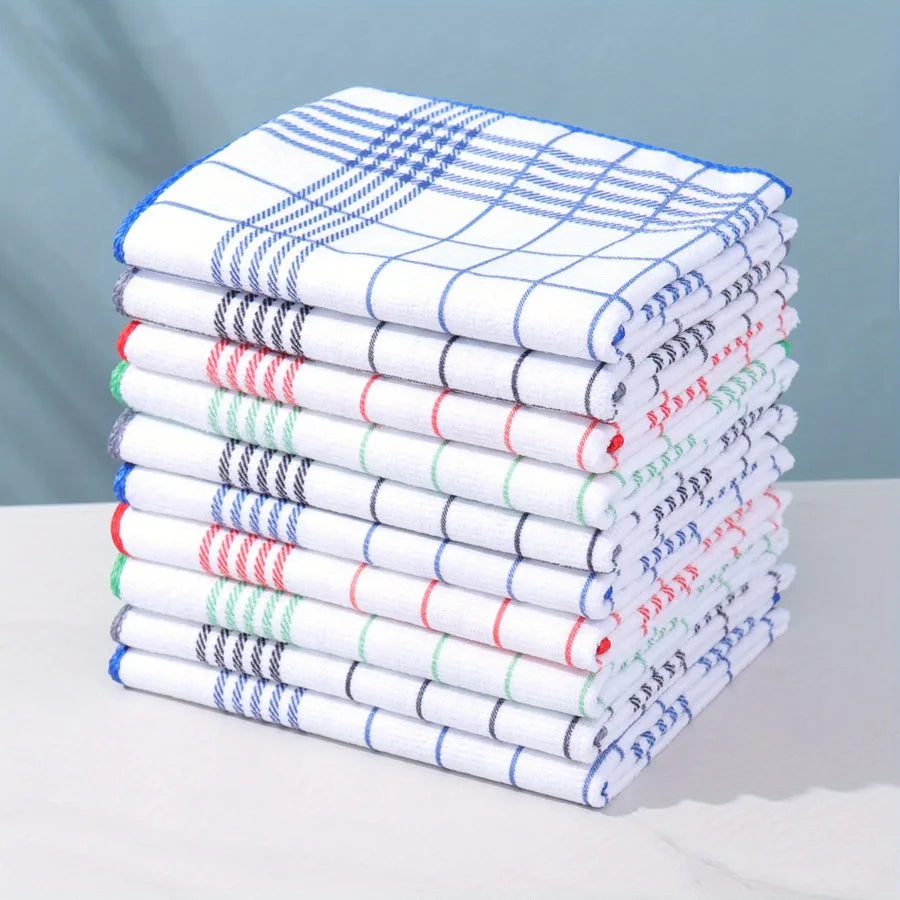 Large 40x60cm Absorbent Lint-free Dish Cloths Quick-drying Soft Zpaxo
