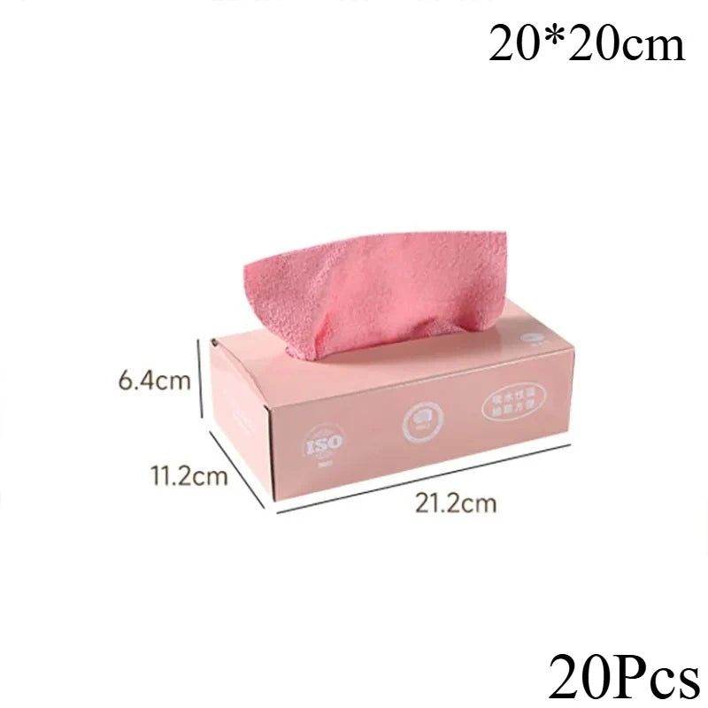 Microfiber Pull Out Disposable Kitchen Towels Absorbent Cleaning Zpaxo