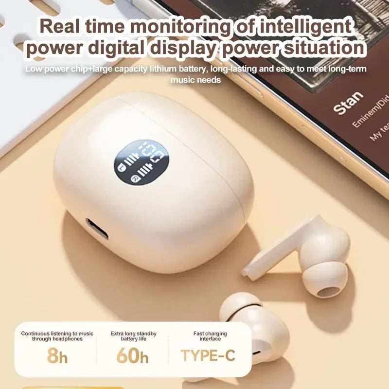 TWS Wireless Bluetooth Earphone Headphone LED Digital Display Ear Zpaxo