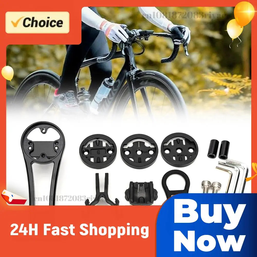 Adjustable Bike Handlebar Speedometer Mount Bicycle Stem Computer Zpaxo
