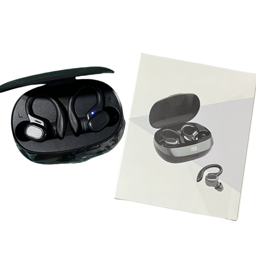 Wireless Open Headphones Ear-mounted Design In-ear Earplugs 36H Zpaxo black China Mainland