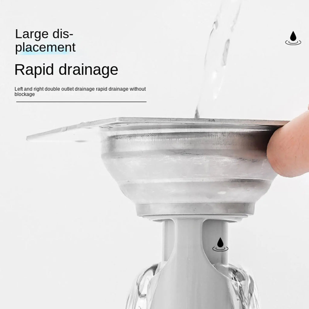 Shower Drain Plug Odor Blocking Mini Bottle Trap Design Anti Smell Zpaxo