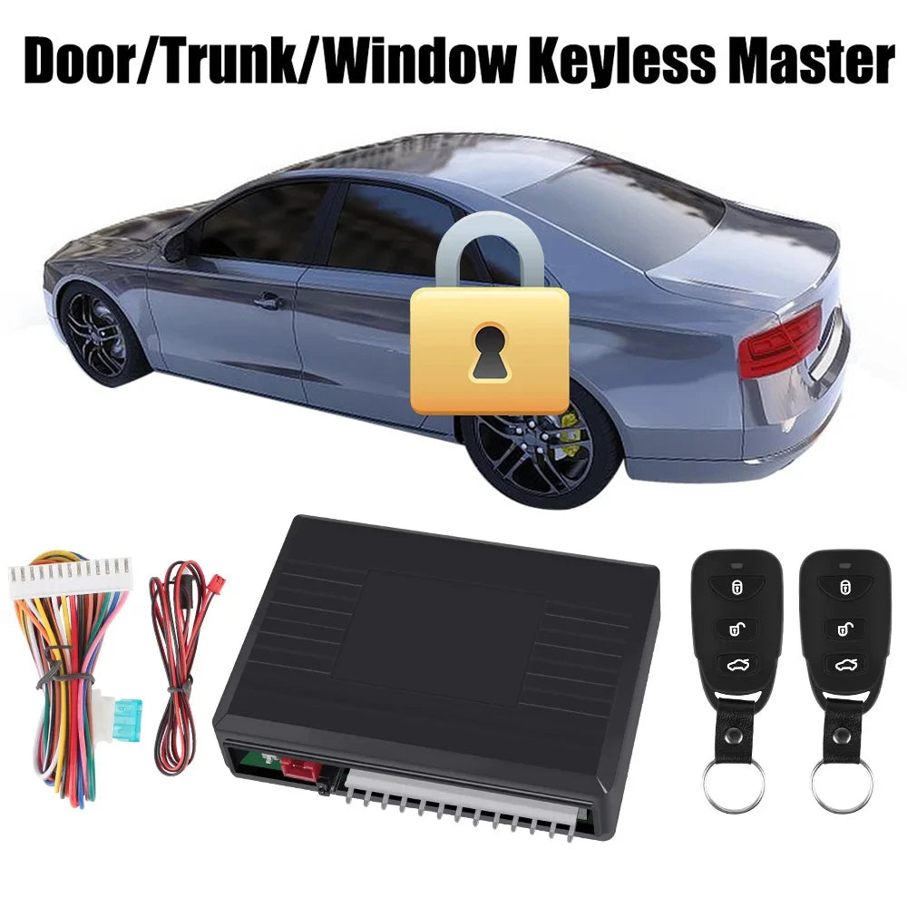 Car Remote Central Door Lock Keyless Control Alarm System Zpaxo