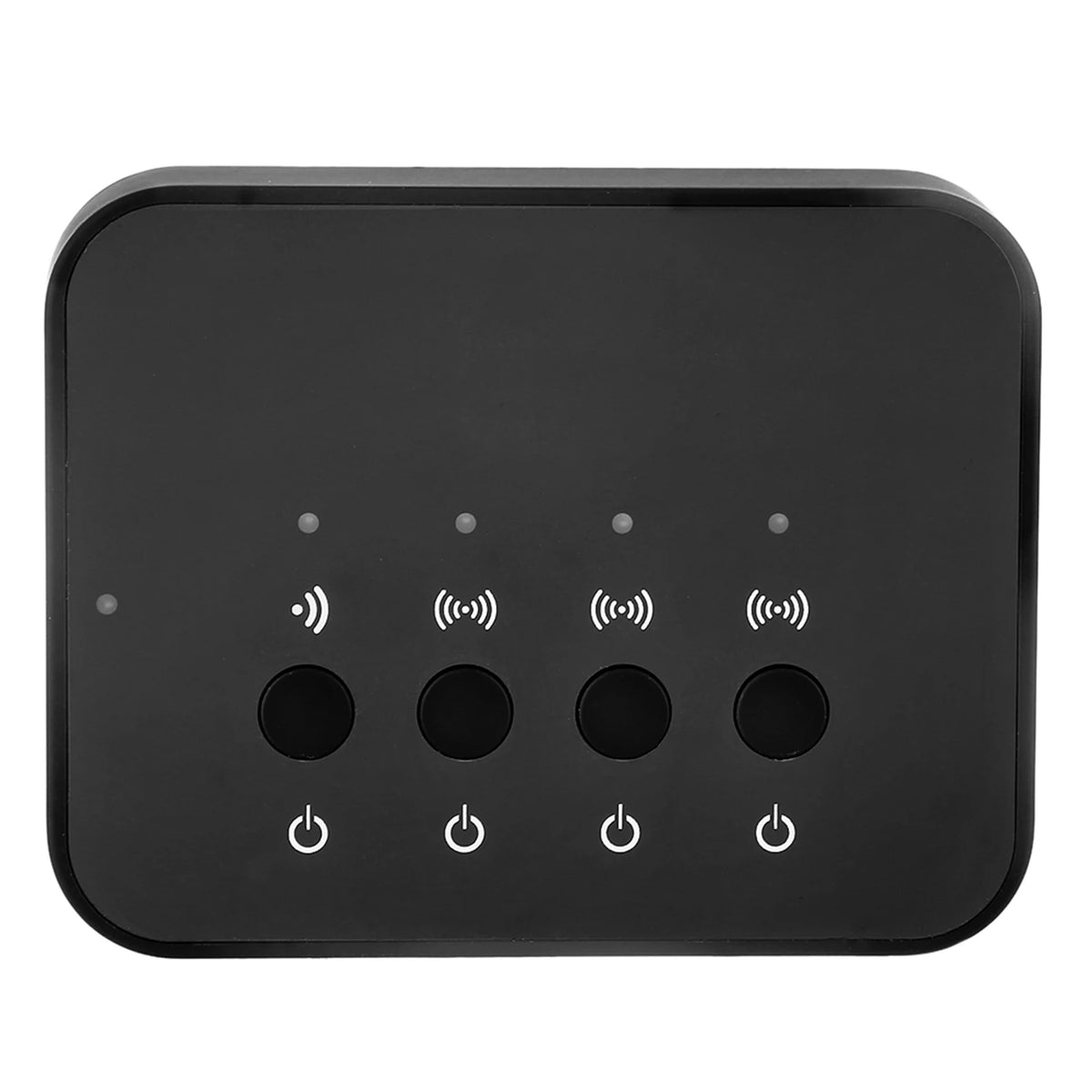 Splitter Wired Wireless Stereo 4 0 Audio Adapter Music Sharing Device Zpaxo black