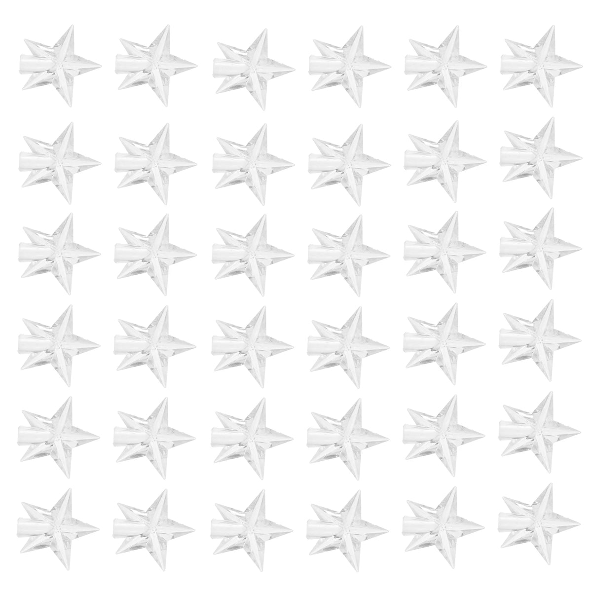 Star Shape Plastic Lamp Bulb Cover Simple Design String Light Zpaxo other