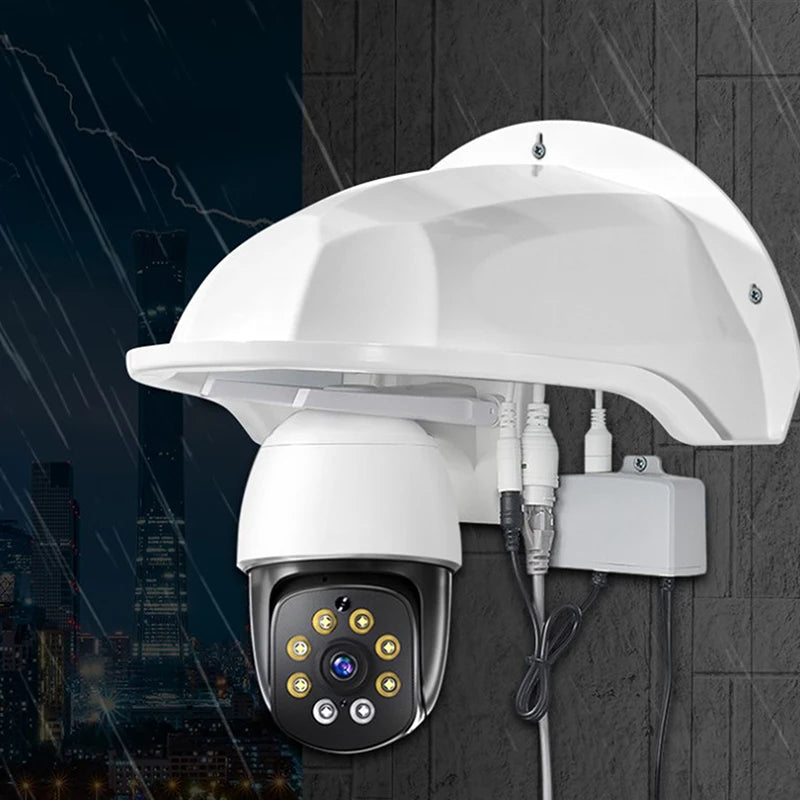 Protective Covers Shield Wall Waterproof Rainproof Cover Turret Dome Zpaxo Black