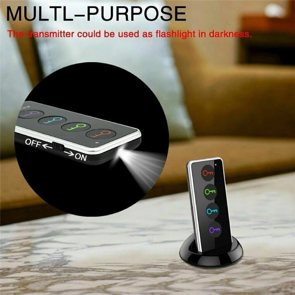 Wireless Key Finder RF Locator Pet Tracker Wallet Remote Control 1 Zpaxo