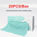 Microfiber Pull Out Disposable Kitchen Towels Absorbent Cleaning Zpaxo blue