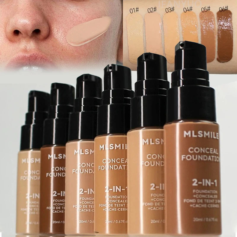 Face Foundation Cream Waterproof Long-lasting Oil-control Matte BB Zpaxo