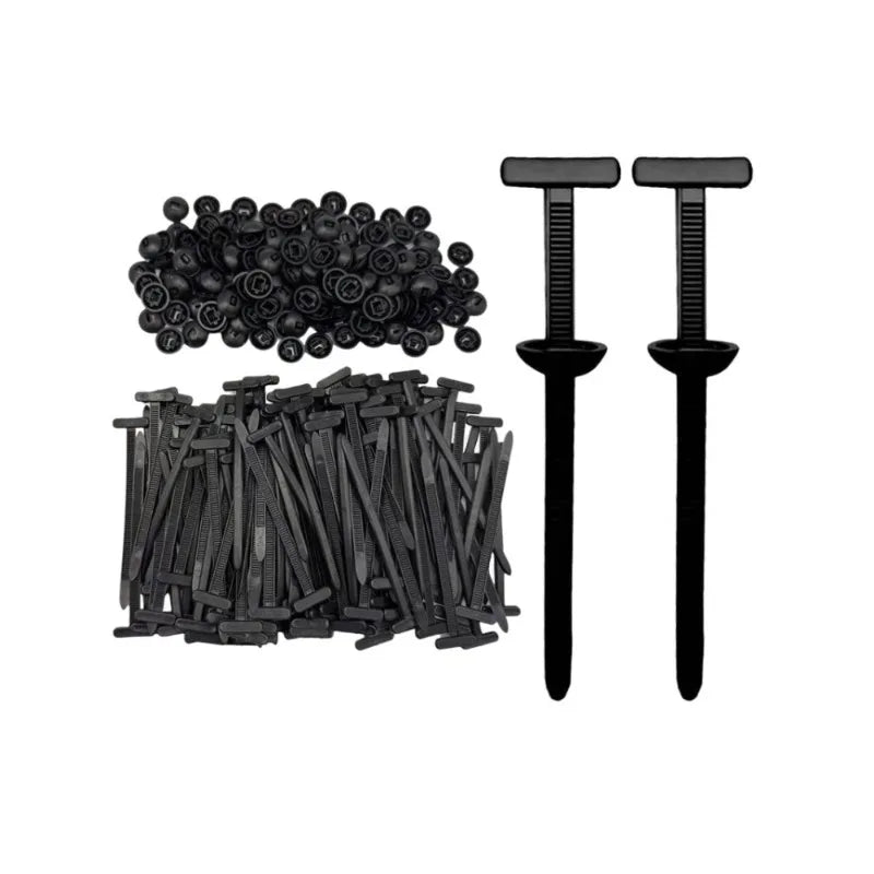 Nylon Universal Cable Tie Heavy Duty Cable with Pin Button Self-Locking Zip Ties Holder Multifunctional Plastic Cable Ties Tool Zpaxo