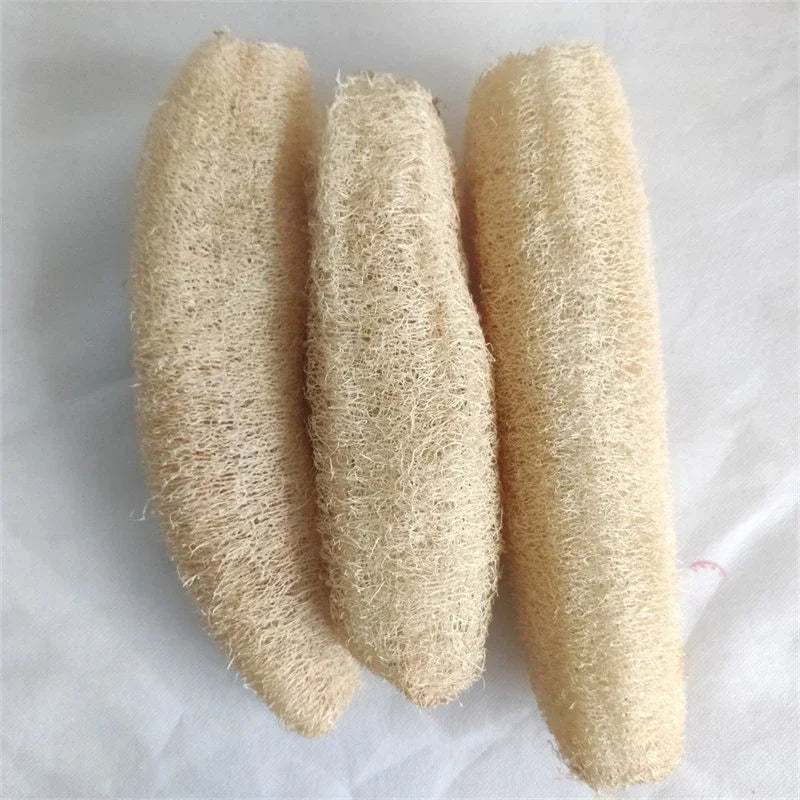 Natural Loofah Scrubber Multi-purpose Cleaning Tool Kitchen Bathroom Zpaxo