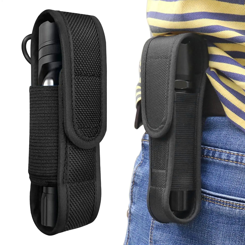 Flashlight Cover Case Pouch LED Torch Nylon Protective Hunting Zpaxo