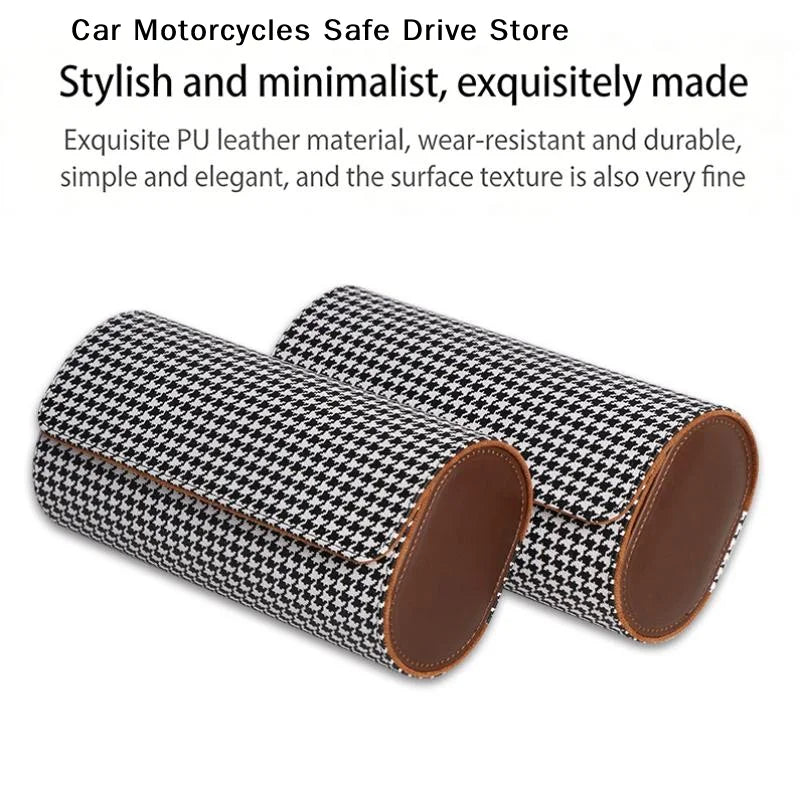 Watch Roll Travel Case-1 2 3 Slot Storage Organizer-secure Innovative Zpaxo
