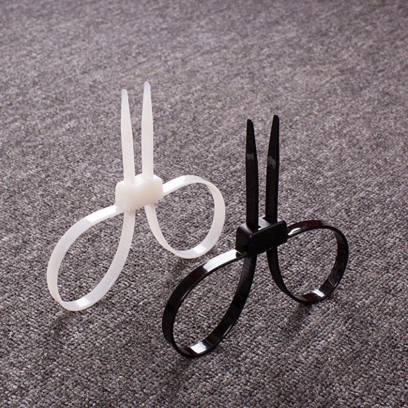 Lot 14x12x0 Plastic Police Handcuffs Double Flex Cuff Disposable Zip Zpaxo