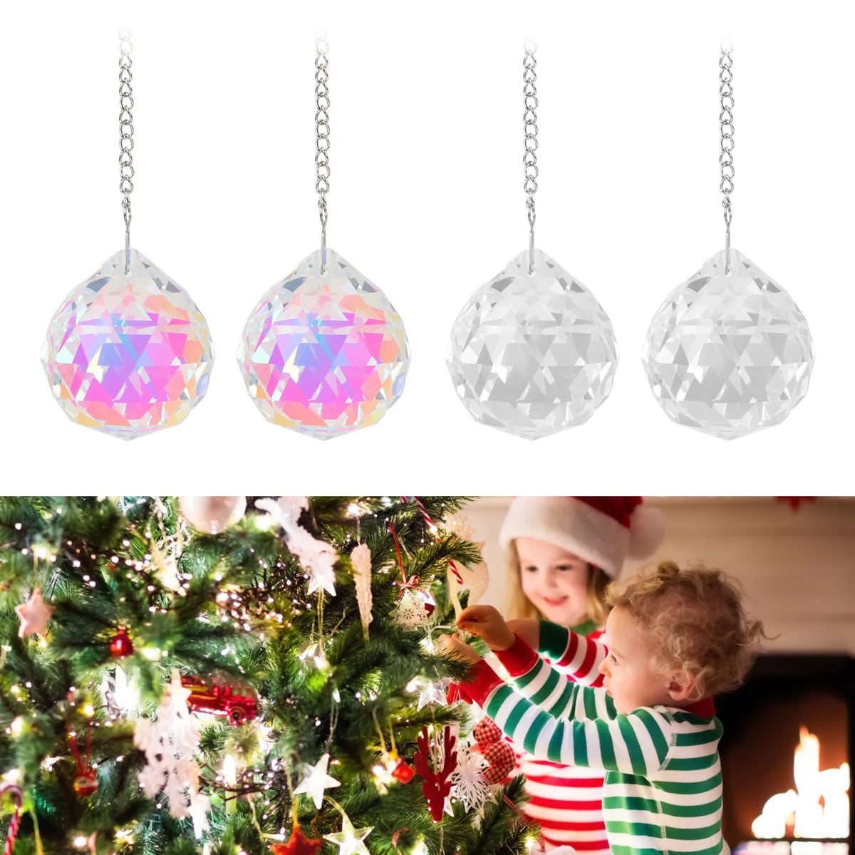 Window Rainow Maker Sparkling Decorative Hanging Crystal Ball Prism Zpaxo