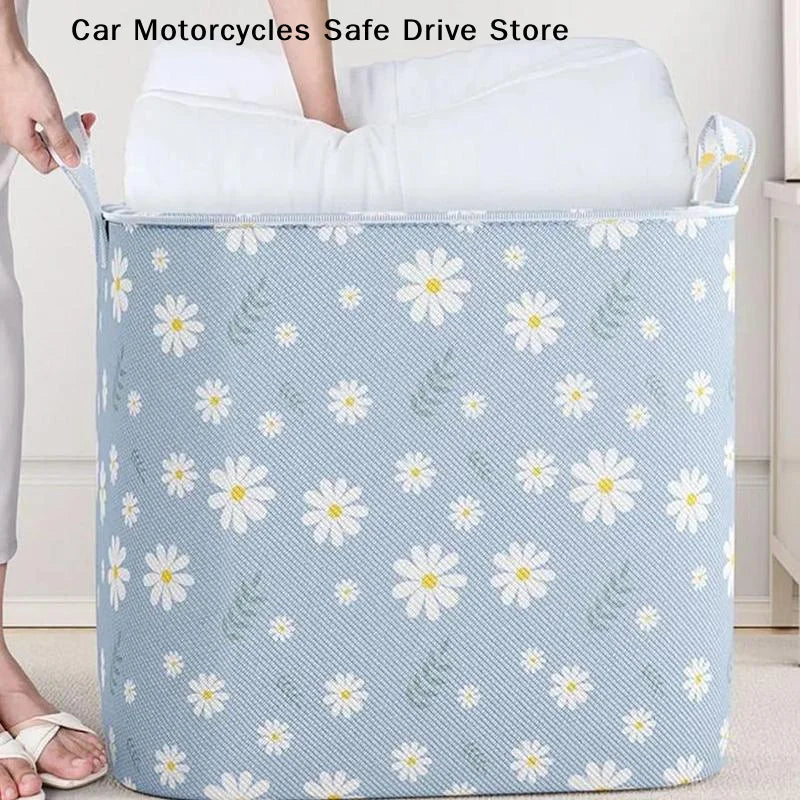 CMExtra Large Storage Box Lid Modern Space Saving Design Durable Zpaxo