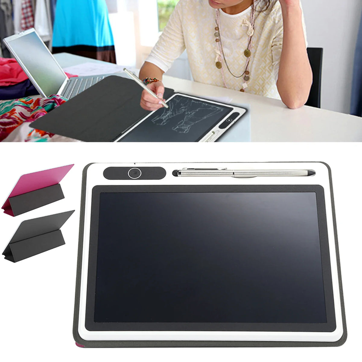 9 Inch Writing Tablet Electronic Notepad LCD Tablet Drawing Pad Business Supplies Hand Painting Tool Zpaxo