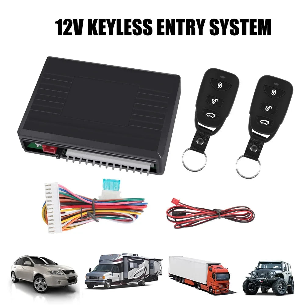 Car Remote Central Door Lock Keyless Control Alarm System Zpaxo Default Title