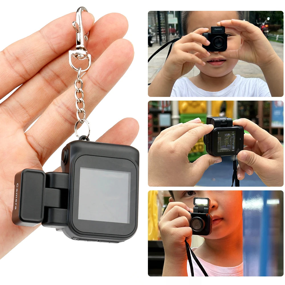 HD1080P Mini Camera Portable Pocket Cam LCD Screen Digital Flash Zpaxo