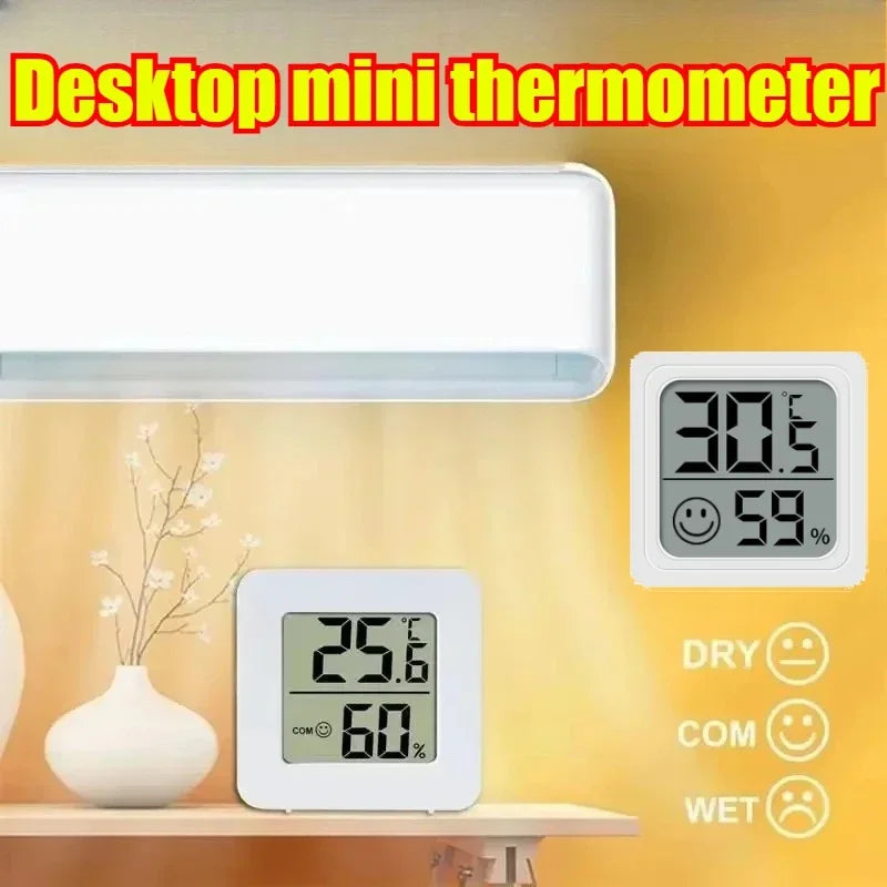 Digital Thermometer Hygrometer Indoor Mini Thermometer Indoor Thermometer Humidity Meter Sensor Gauge Weather Station for Home Zpaxo