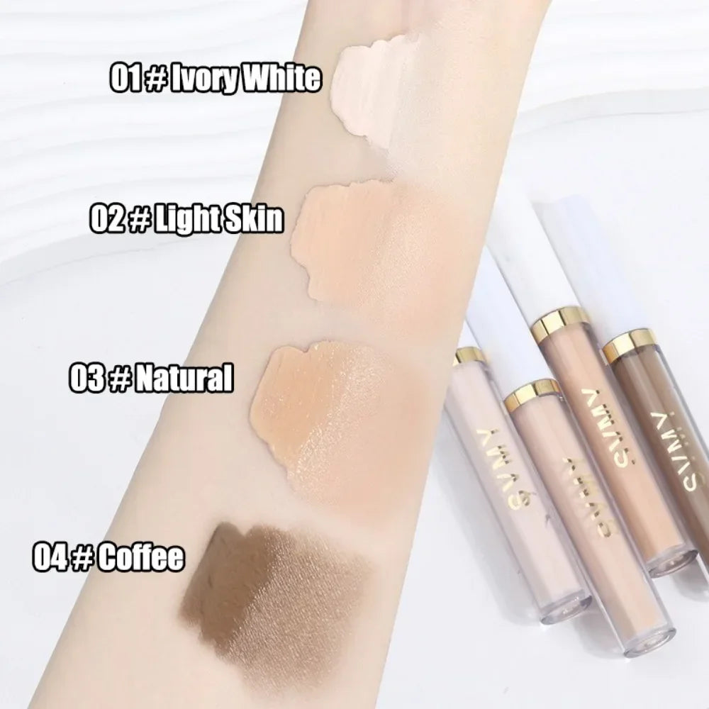 Liquid Foundation Cream Concealer Coverage Waterproof Moisturizing Zpaxo