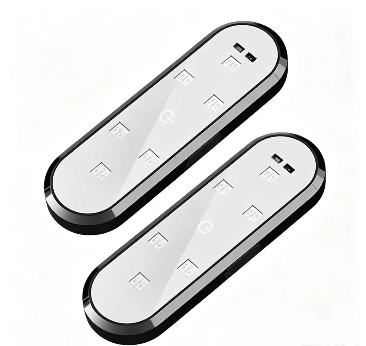 2Pcs Wireless RGB Car LED Door Lights with USB Magnetic Auto Ambient Lamp Welcome Projector and Door Sill Warning Puddle Light Zpaxo 2pcs RGB