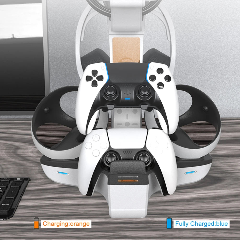 Controller Charger Professional Charging Cradle LED Indicator Light Zpaxo