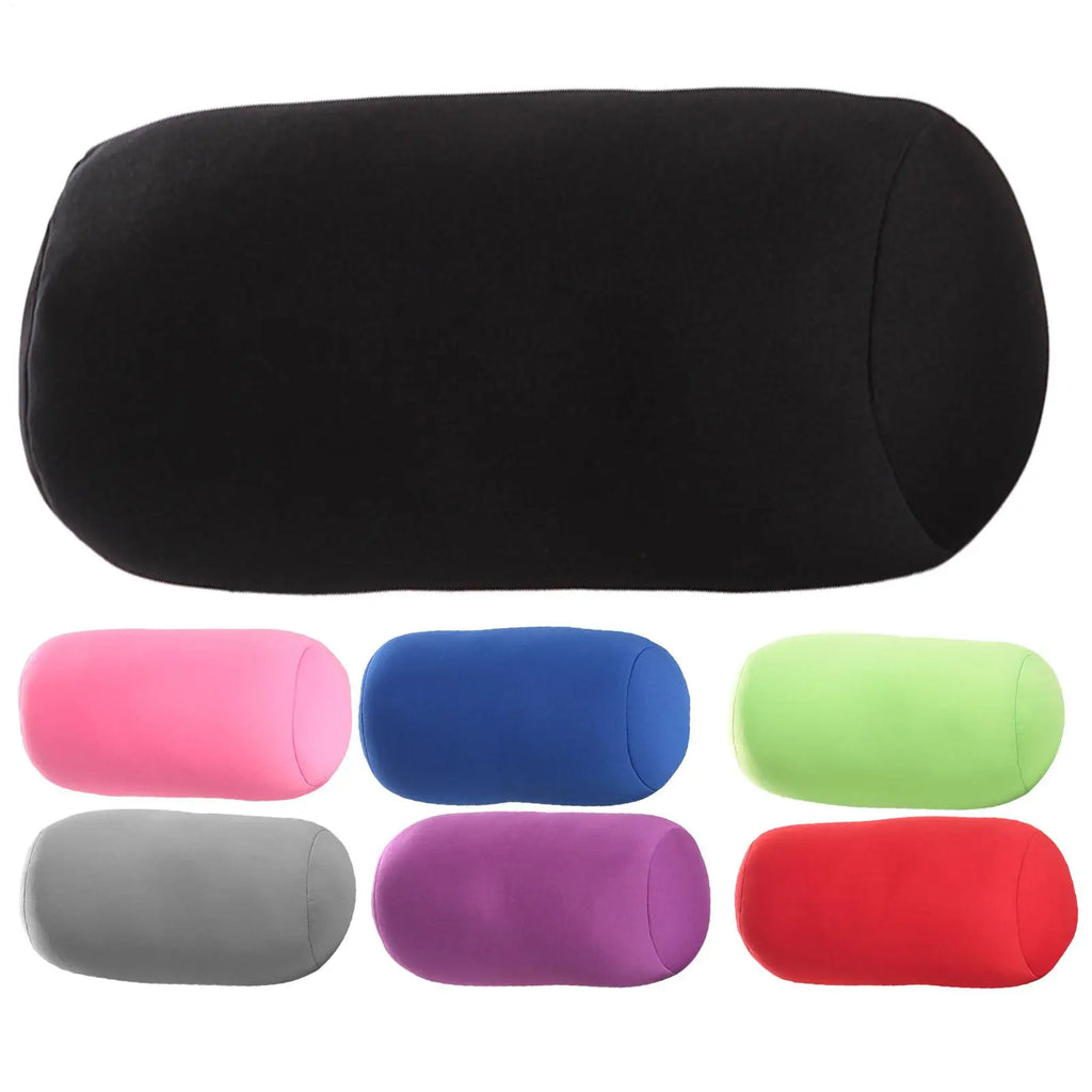 Neck Foam Roll Pillow Cervical Support Comfort Soft Microbead Back Zpaxo
