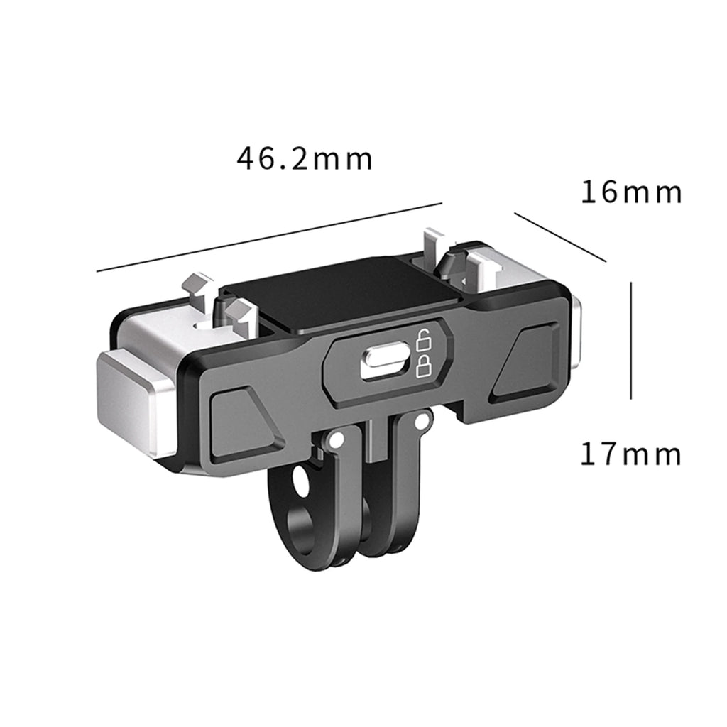 Magnetic Adapter Mount Aluminum Alloy Quick Release Expansion Bracket Zpaxo