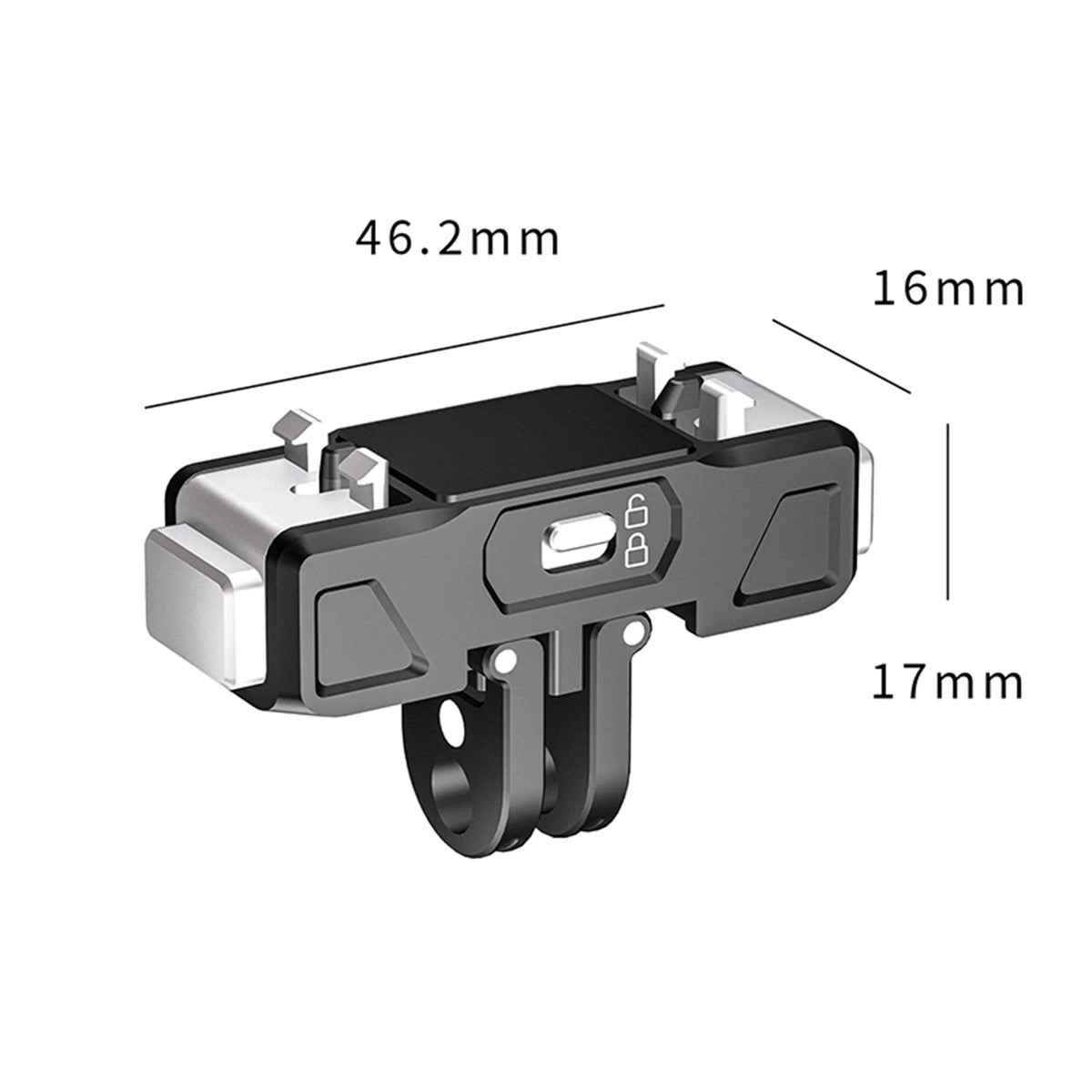 Magnetic Adapter Mount Aluminum Alloy Quick Release Expansion Bracket Zpaxo